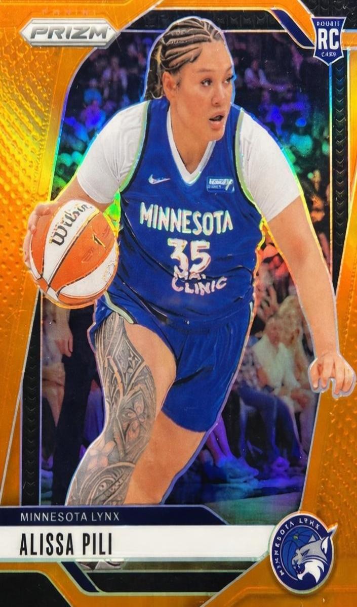 2024 Panini Prizm WNBA Basketball Orange Alissa Pili #83