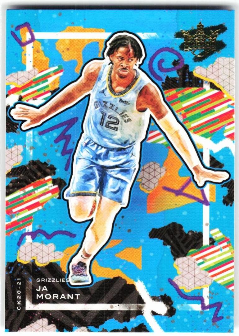 2020 Panini Court Kings Basketball Ja Morant #55 SGC 9