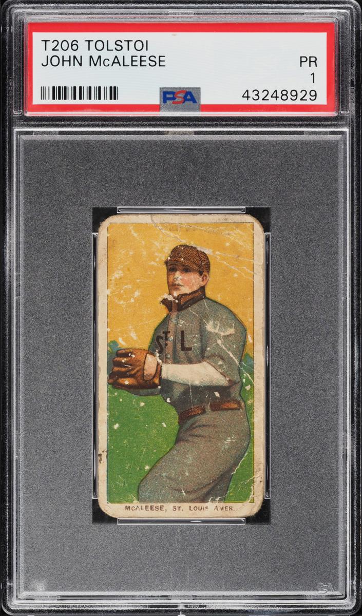 1909-11 T206 Baseball John McAleese #NNO