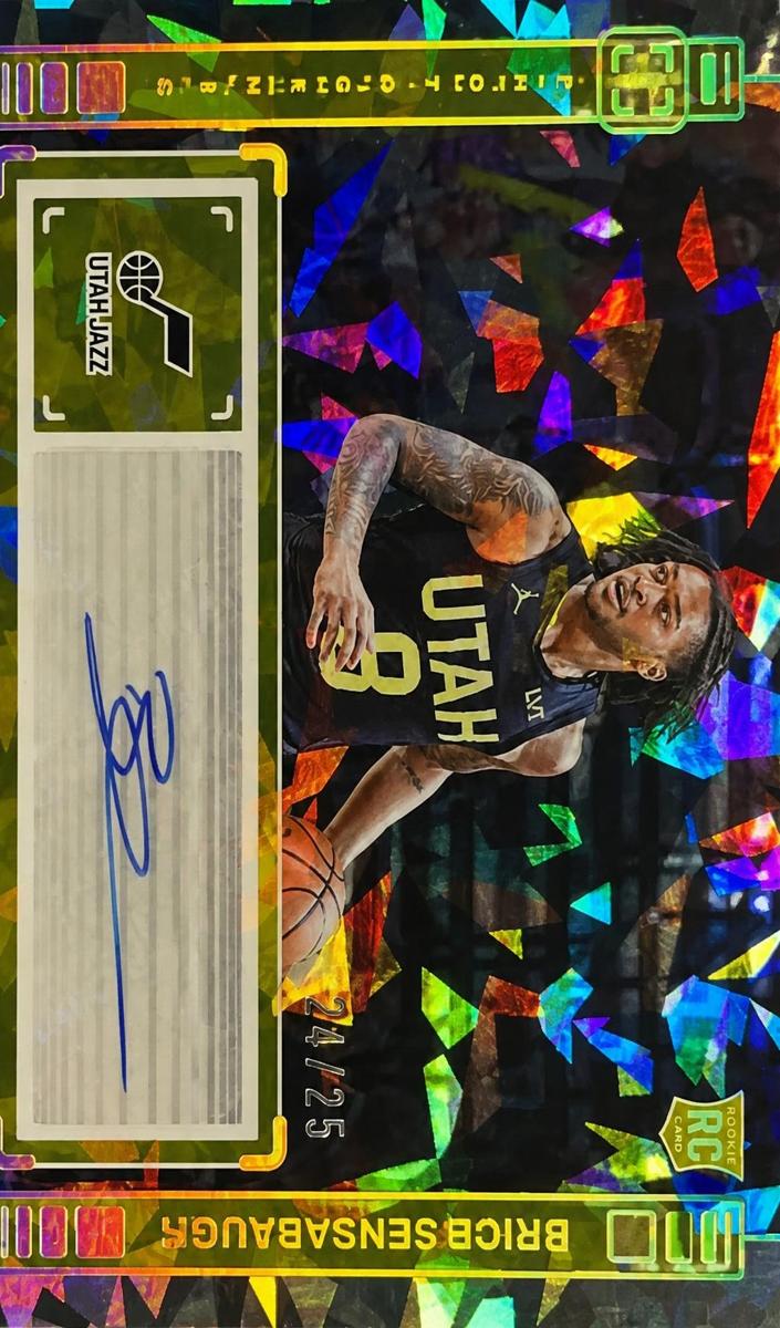 2023 Panini PhotoGenic Basketball Diamond Brice Sensabaugh #RS-BSJ