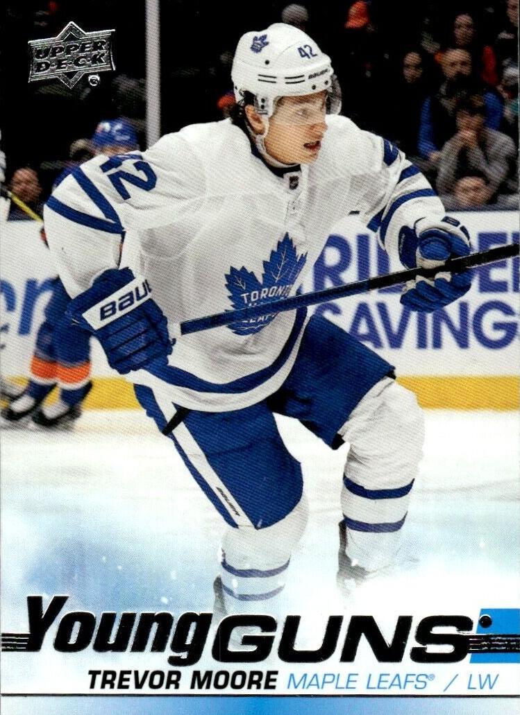 2019 Upper Deck Hockey Trevor Moore #485