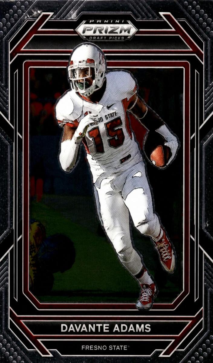 2023 Panini Prizm Draft Picks Football Davante Adams #24 CGC 10 PRISTINE