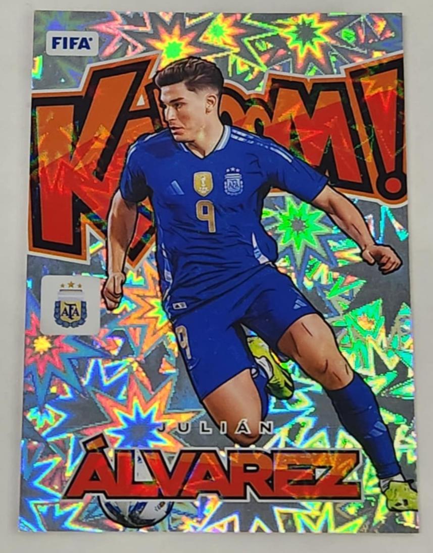 2024 Panini Donruss Soccer Julian Alvarez #7 PSA 9