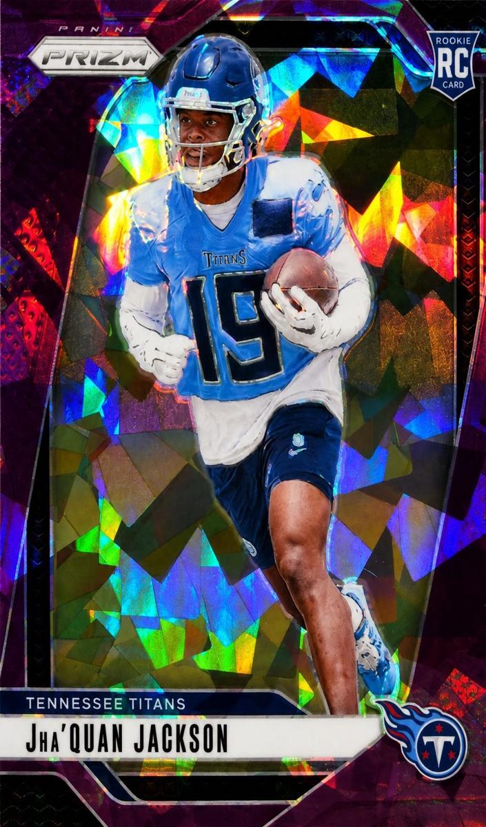2024 Panini Prizm Football Purple Ice Jha'Quan Jackson #352