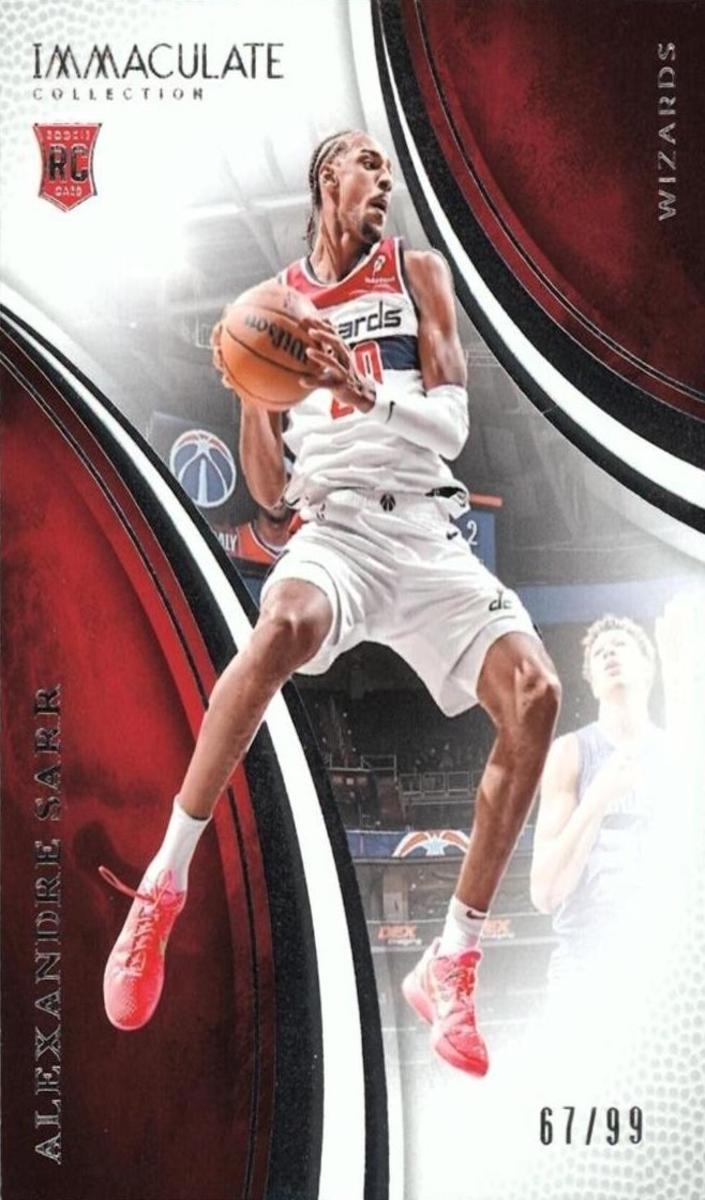 2024 Panini Immaculate Collection Basketball Alexandre Sarr #88