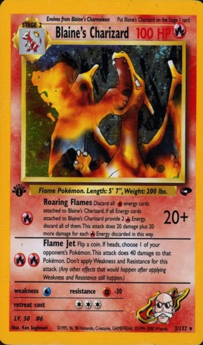 Blaine's Charizard