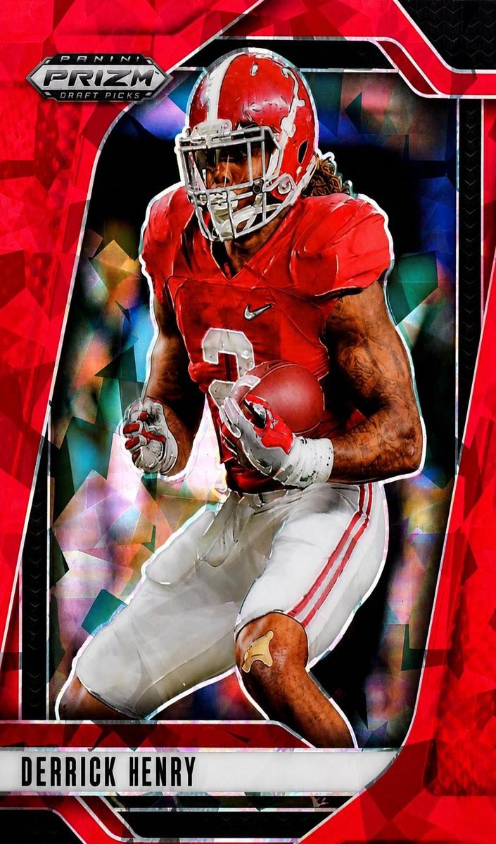 2025 Panini Prizm Draft Picks Football Red Ice Derrick Henry #171