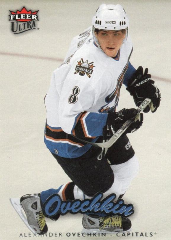 2006 Fleer Ultra Hockey Alexander Ovechkin #196 SGC 9