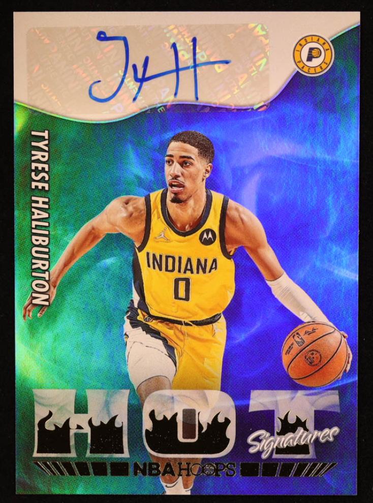 2022 Panini Hoops Basketball Hyper Gold Tyrese Haliburton #HS-TYH