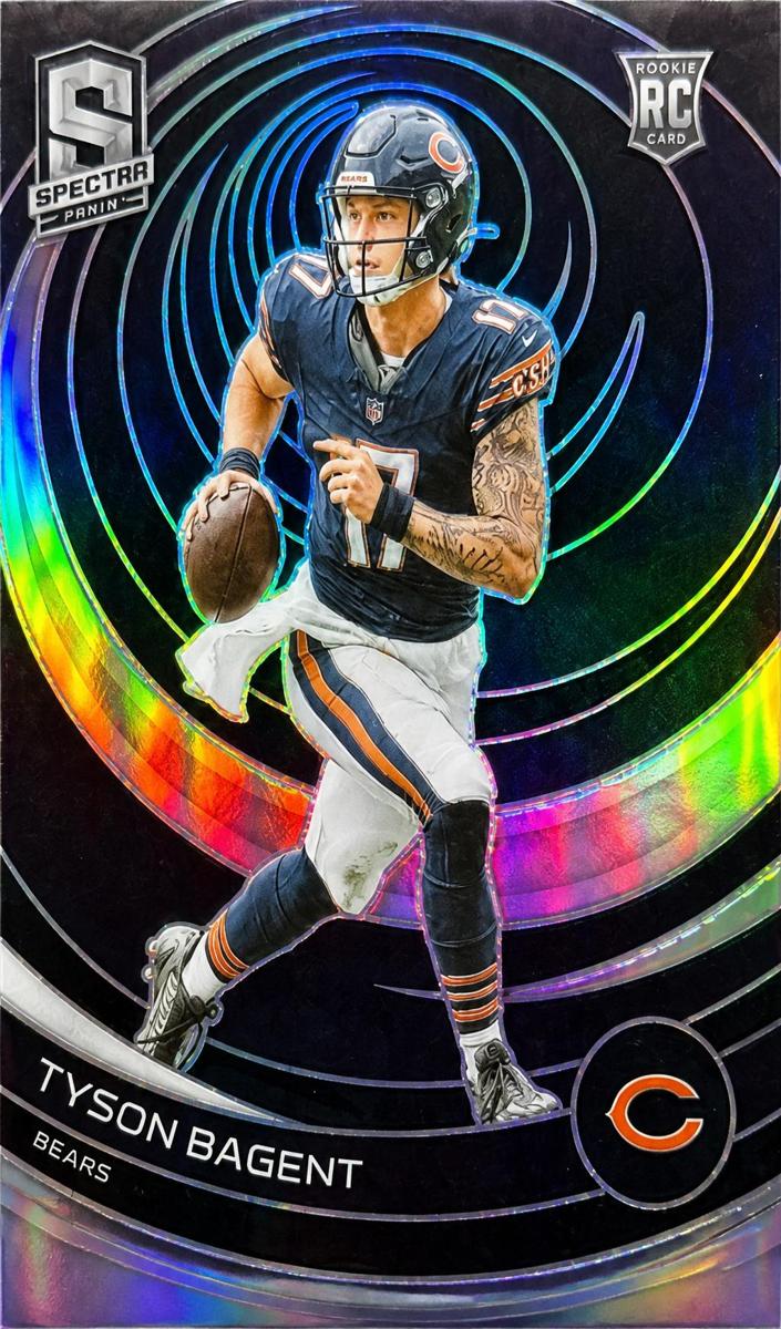 2023 Panini Spectra Football Silver Tyson Bagent #164