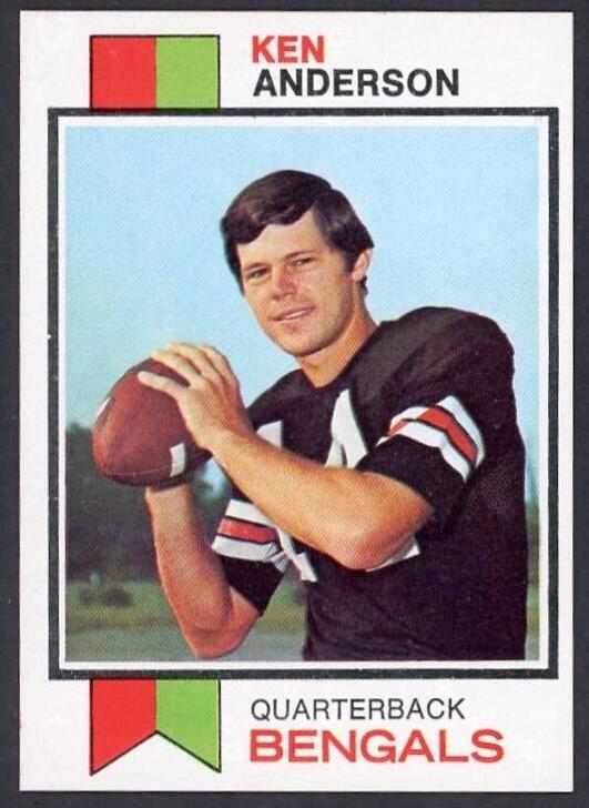 1973 Topps Football Ken Anderson #34