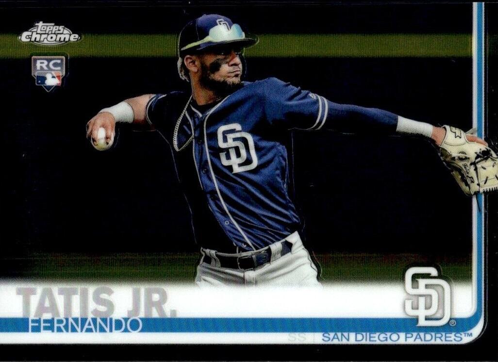 2019 Topps Chrome Baseball Fernando Tatis Jr. #203 RAW Ungraded