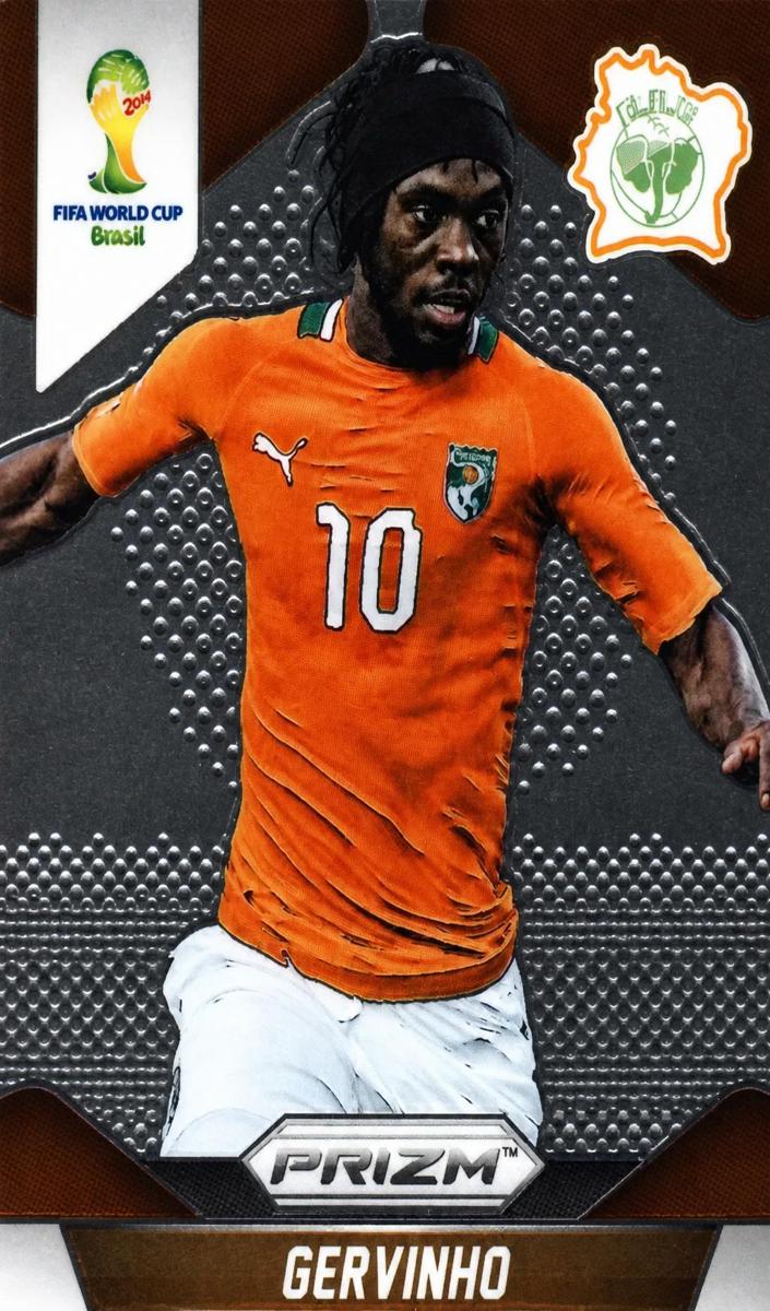 2014 Panini Prizm World Cup Soccer Gervinho #62