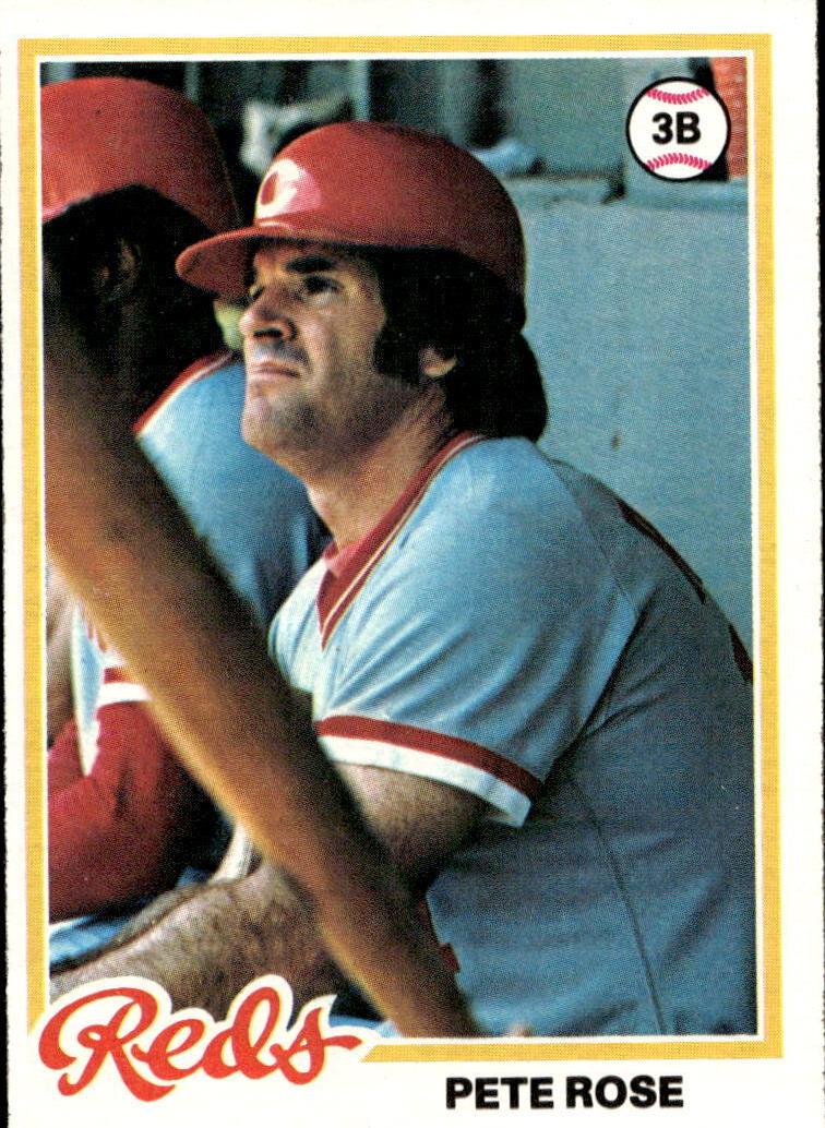 1978 Topps Baseball Pete Rose #20 PSA 9