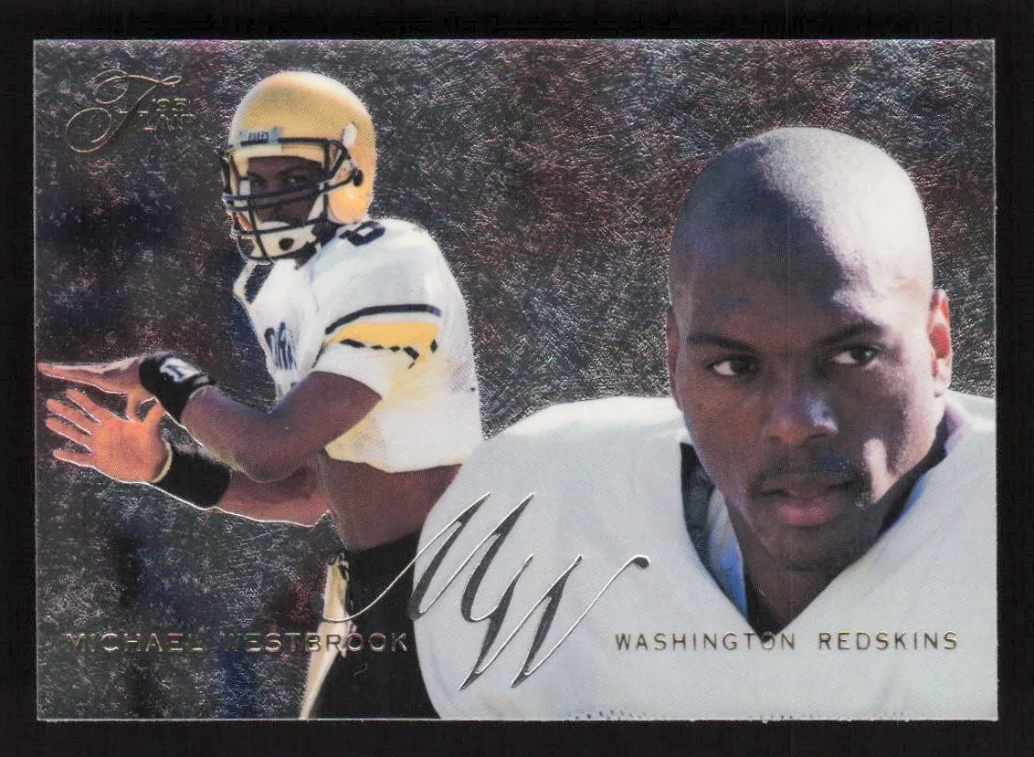 1995 Flair Football Michael Westbrook #216