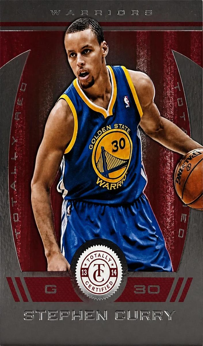 2013 Panini Totally Certified Basketball Red Stephen Curry #16 BGS 9.5