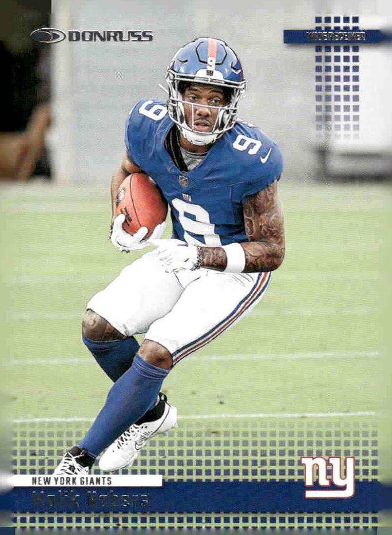 2024 Panini Donruss Football Malik Nabers #6 RAW Ungraded