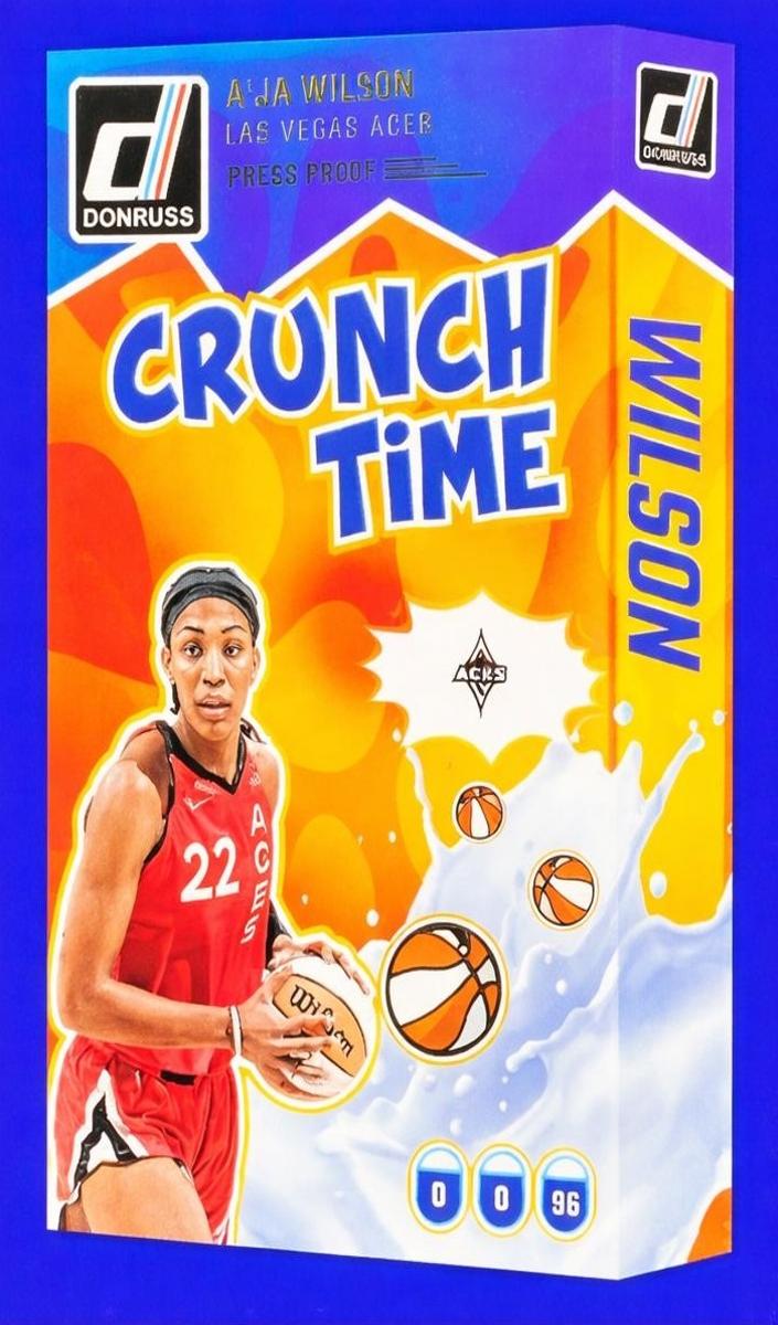 2025 Panini Donruss WNBA Basketball Press Proof Blue A'ja Wilson #12