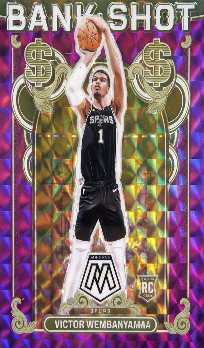 2023 Panini Mosaic Basketball Purple Victor Wembanyama #17