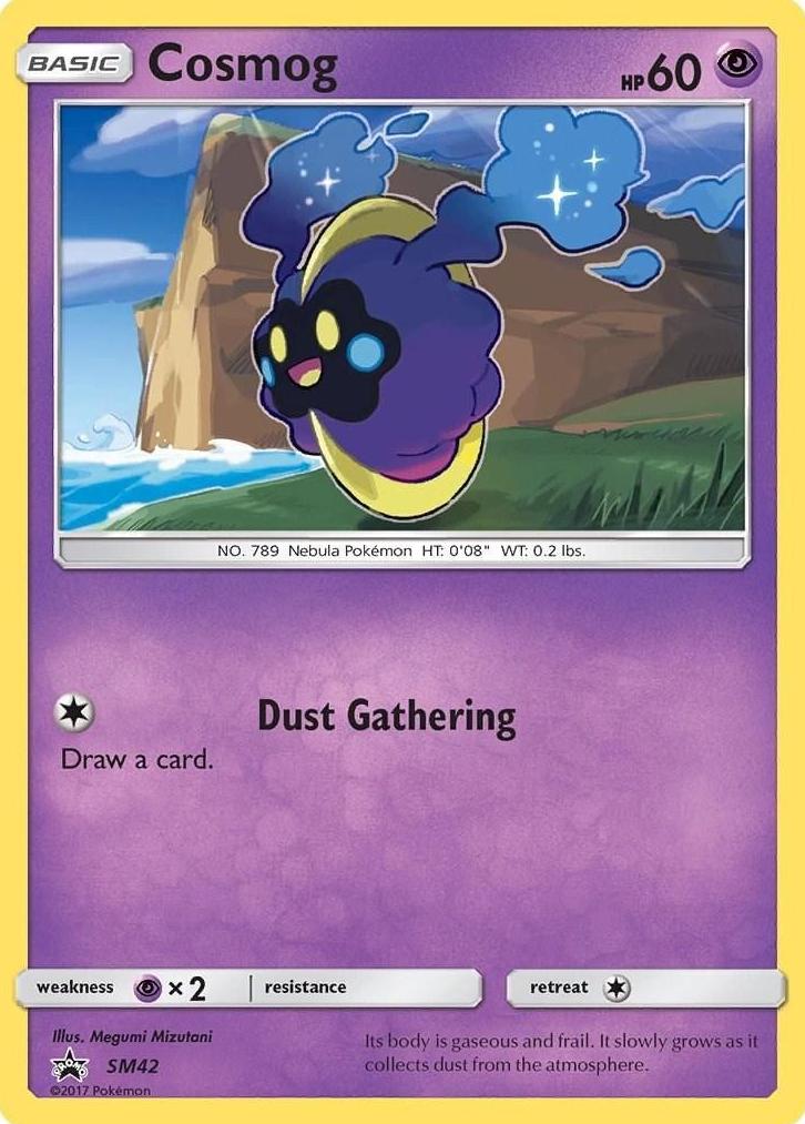 2017 Pokemon SM Black Star Promos Cosmog #SM42