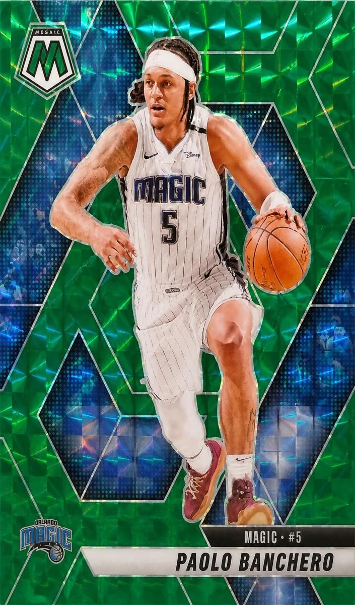 2024 Panini Mosaic Basketball Green Paolo Banchero #1