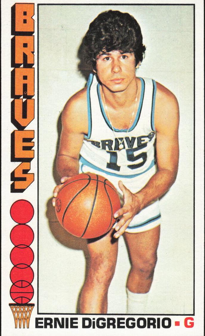 1976 Topps Basketball Ernie DiGregorio #82 PSA 9