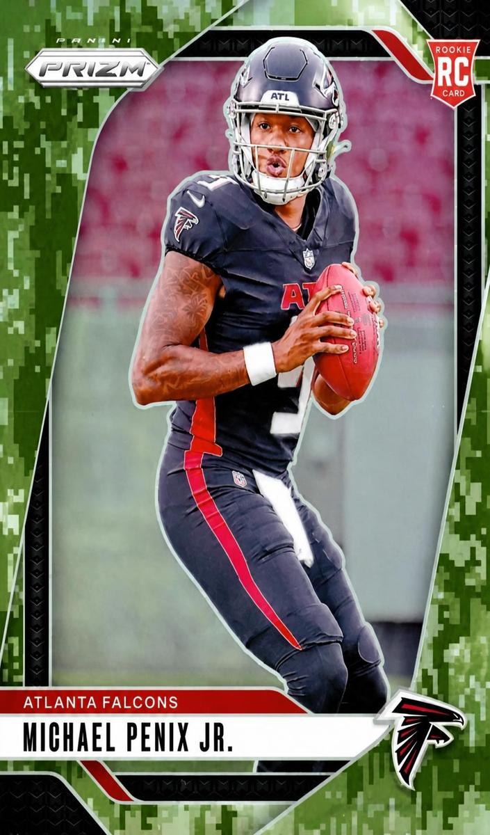 2024 Panini Prizm Football Forest Camo Michael Penix Jr. #378