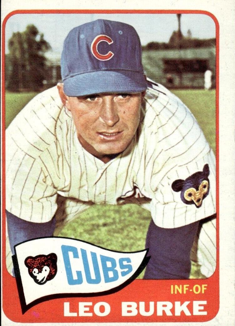 1965 Topps Baseball Leo Burke #202