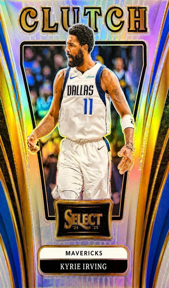 2024 Panini Select Basketball Silver Kyrie Irving #19