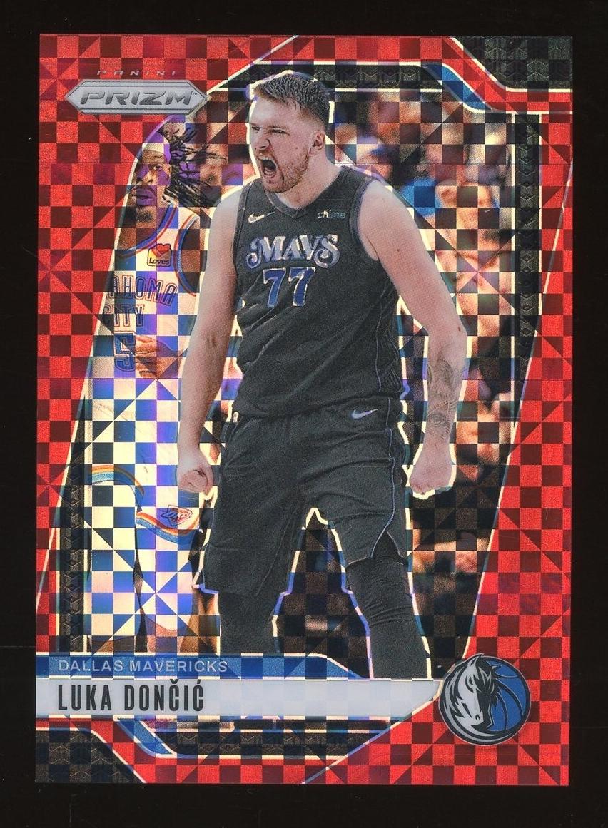 2024 Panini Prizm Basketball Red Power Luka Doncic #89