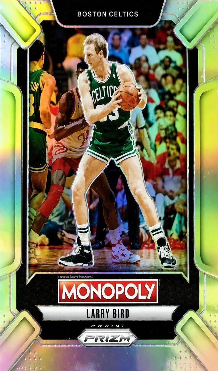2024 Panini Prizm Monopoly Basketball Silver Larry Bird #LEG3