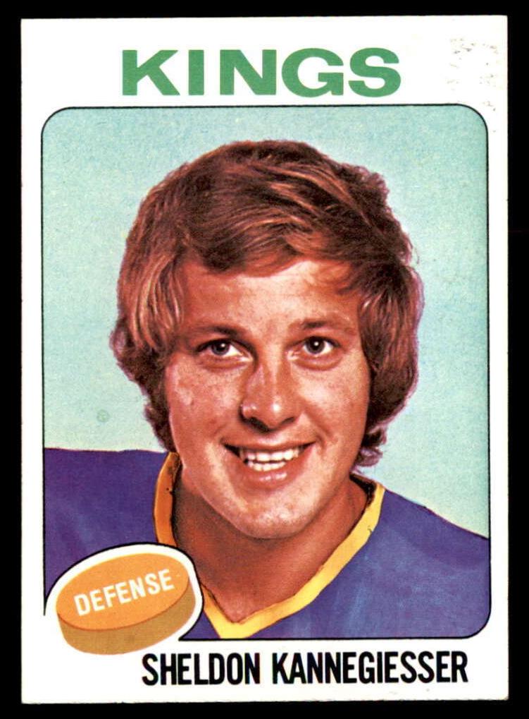 1975 Topps Hockey S. Kannegiesser #69