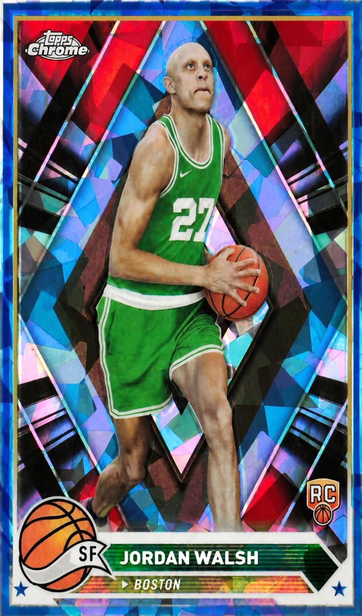 2023 Topps Chrome Sapphire Basketball Jordan Walsh #189