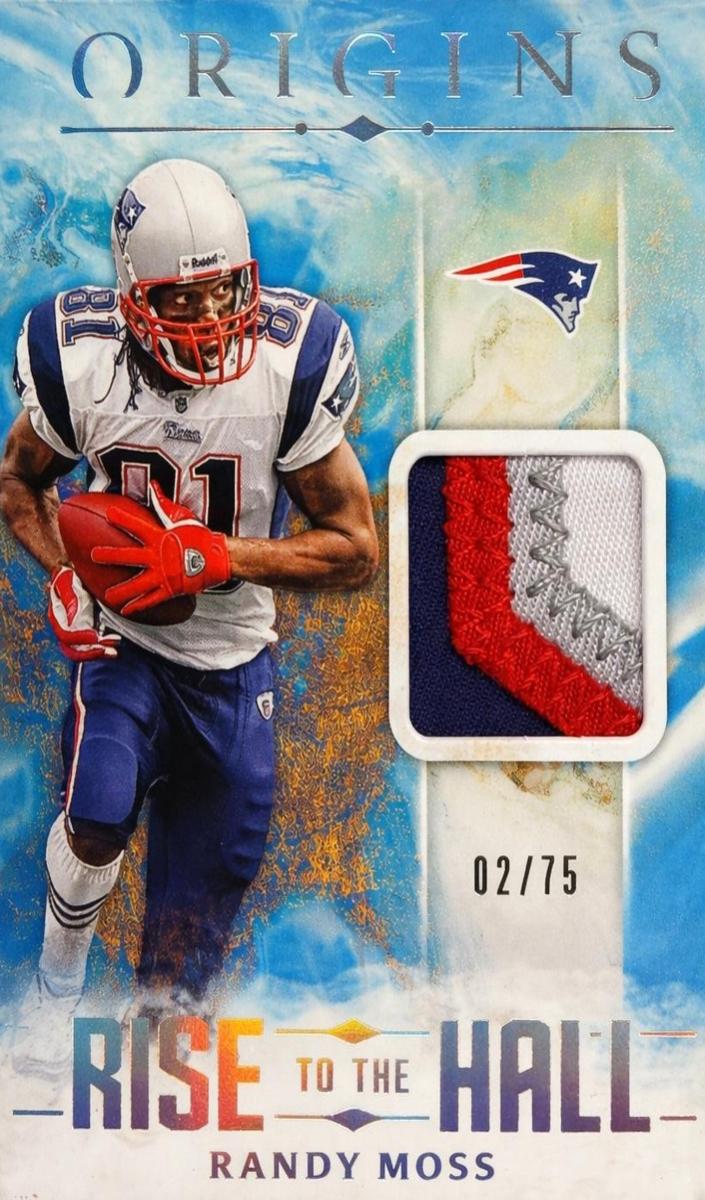 2024 Panini Origins Football Turquoise Randy Moss #RTH-RMO PSA 7.5