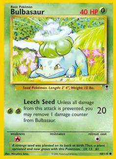 2002 Pokemon Legendary Collection Bulbasaur #68 PSA 9