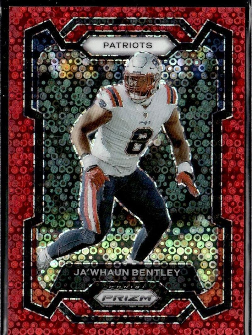 2023 Panini Prizm Football No Huddle Red Ja'whaun Bentley #202