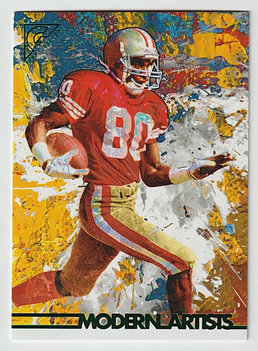 2023 Topps Composite Football Green Jerry Rice #MA-12 PSA 8