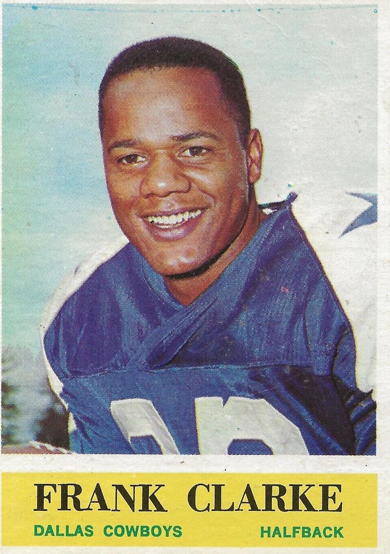 1964 Philadelphia Football Frank Clarke #44