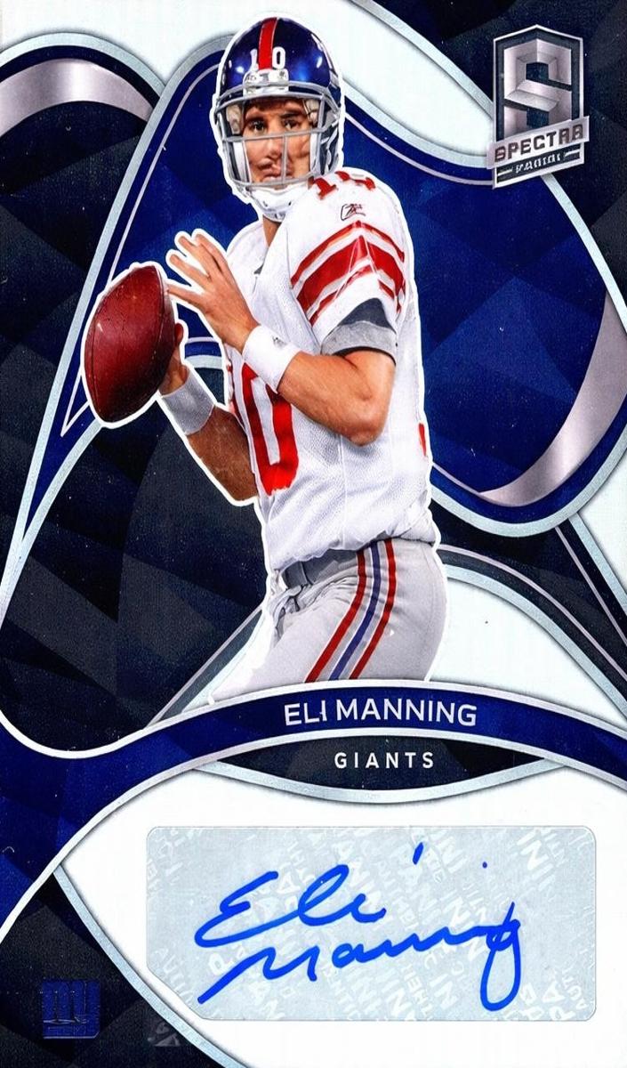 2022 Panini Spectra Football Eli Manning #SIG-EMA
