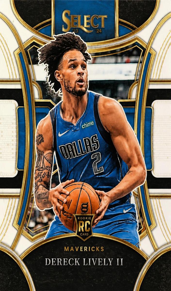 2023 Panini Select Basketball Silver Dereck Lively II #313