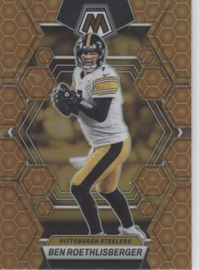 2023 Panini Mosaic Football Honeycomb Ben Roethlisberger #207 PSA 9