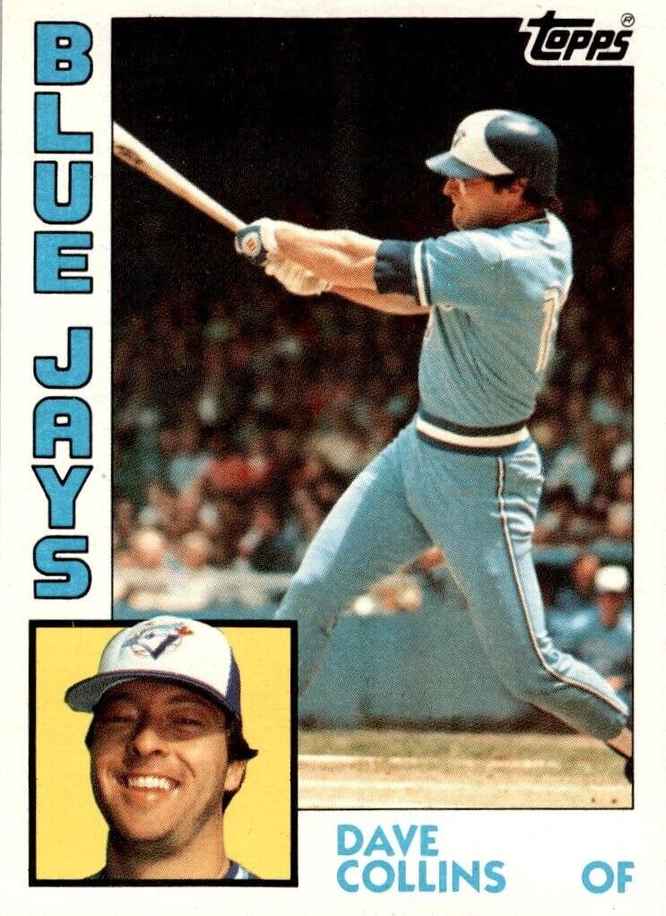 1984 Topps Baseball Dave Collins #733