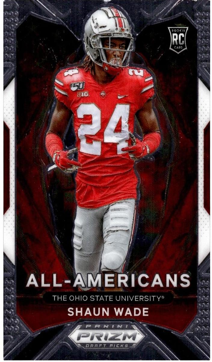 2021 Panini Prizm Draft Picks Football Shaun Wade #191