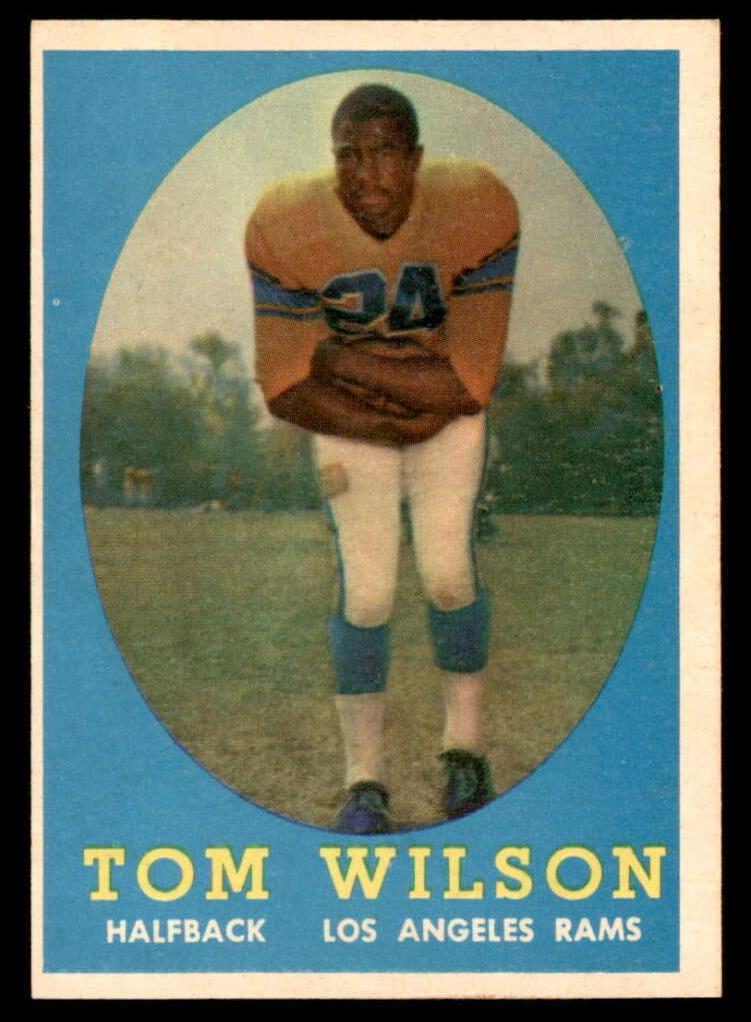 1958 Topps Football Tom Wilson #67 PSA 7