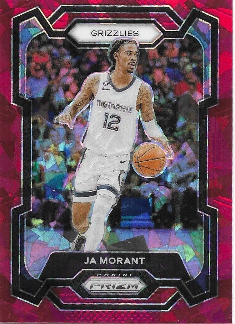 2023 Panini Prizm Basketball Red Ice Ja Morant #96