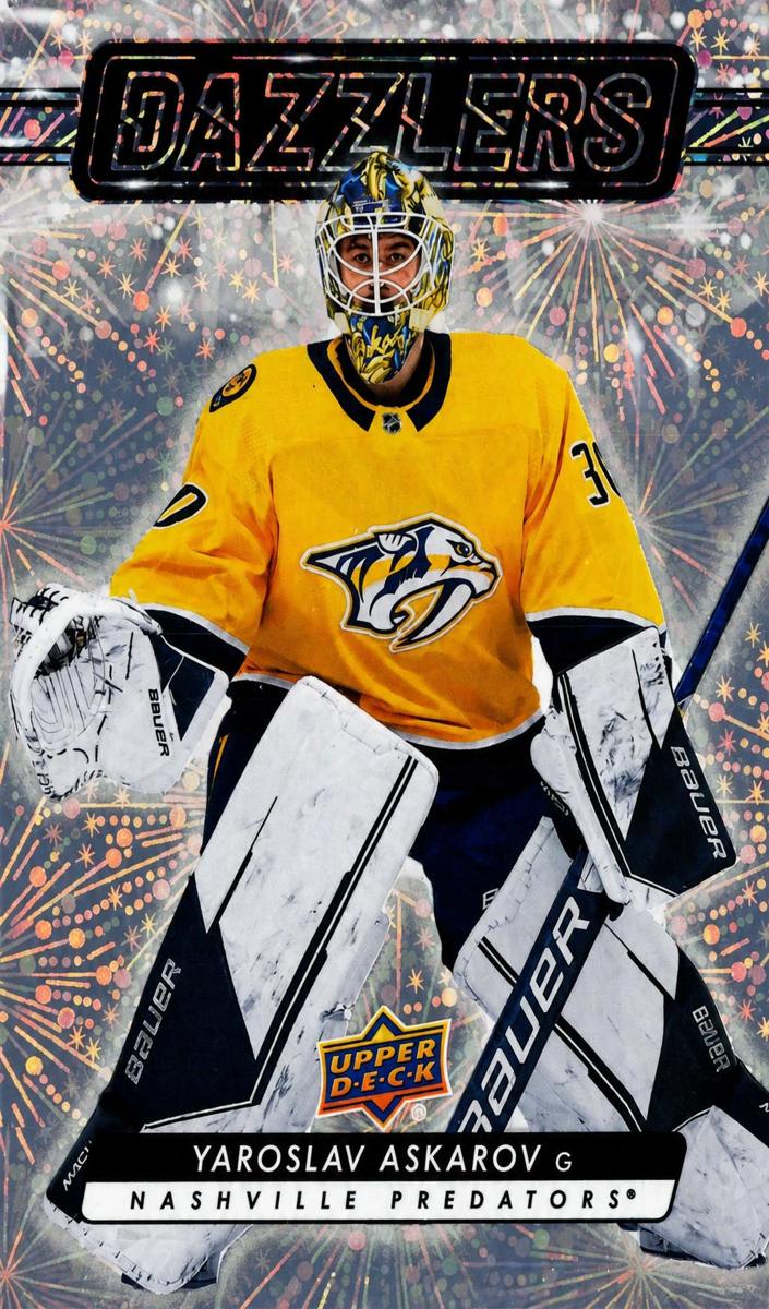 2023 Upper Deck Hockey Orange Yaroslav Askarov #DZ-12