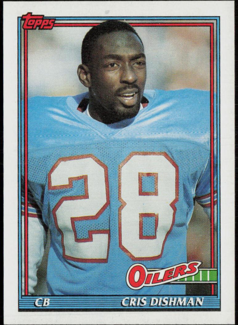 1991 Topps Football Cris Dishman #235 PSA 10
