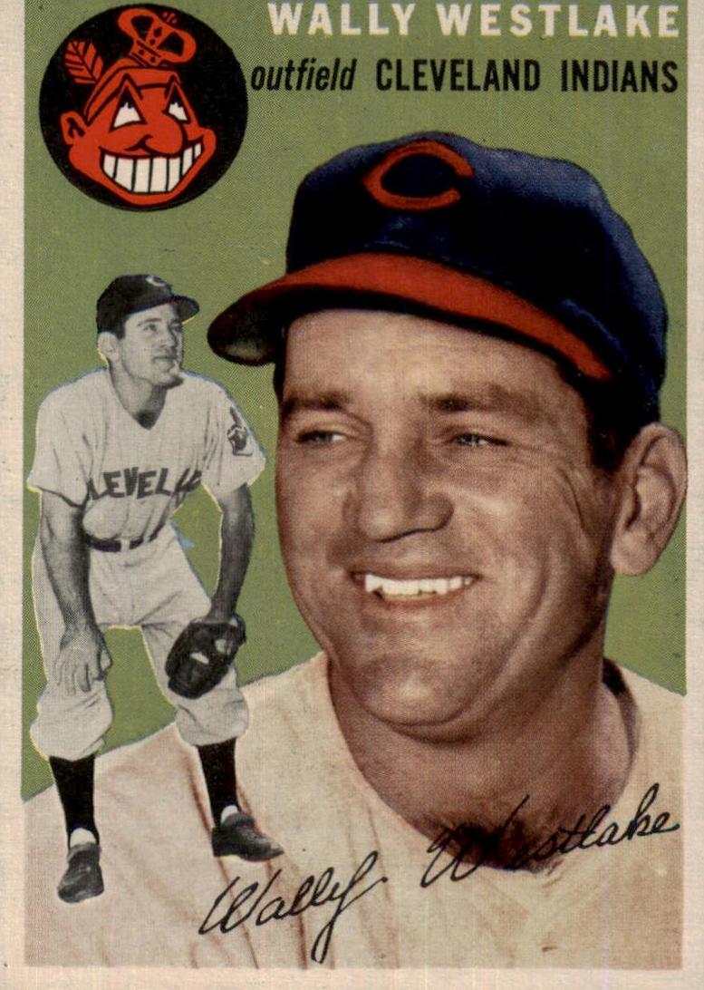 1954 Topps Baseball Wally Westlake #92