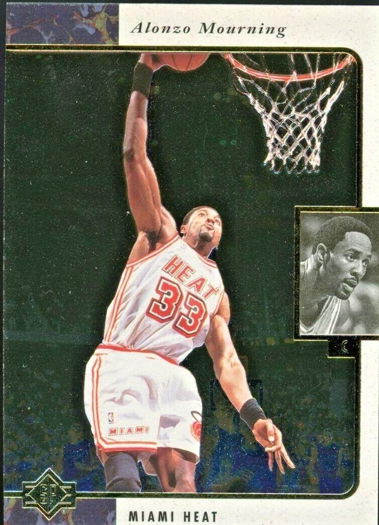 1995 SP Basketball Alonzo Mourning #70