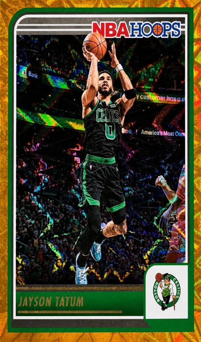 2023 Panini Hoops Basketball Orange Explosion Jayson Tatum #183